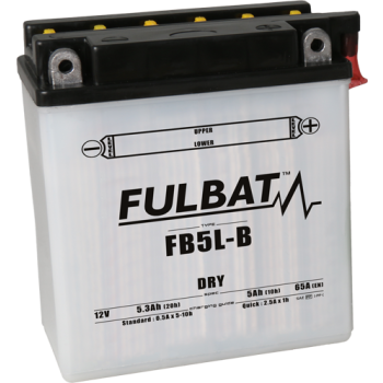 Akumulator Fulbat YB5L-B DRY FB5L-B 12V 5.3Ah 65A